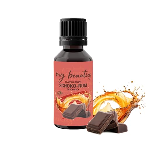 my beauties - Flavour Drops 30 ml - Schoko-Rum - Aroma Tropfen für Lebensmittel - zuckerfrei und kalorienarm my beauties - Flavour Drops 30 ml - Schoko-Rum - Aroma Tropfen für Lebensmittel - zuckerfrei und kalorienarm von my beauties
