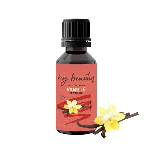 my beauties - Flavour Drops 30 ml - Vanille - Aroma Tropfen für Lebensmittel - zuckerfrei und kalorienarm my beauties - Flavour Drops 30 ml - Vanille - Aroma Tropfen für Lebensmittel - zuckerfrei und kalorienarm von my beauties