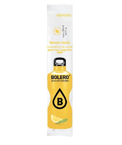 Bolero Instant Drink Sticks Zitronen Tonic 3g von myBionic