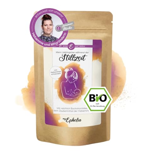 myEphelia Bio Stilltee (70g) - von unserer Hebamme entwickelt - Still-Tee für Mütter nach der Geburt mit reichlich Bockshornklee zur Anregung der Milchbildung (vegan & ohne Zusätze) von myEphelia