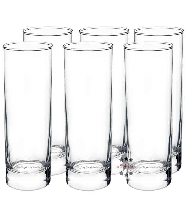 6 x mySpirits Longdrinkglas von mySpirits