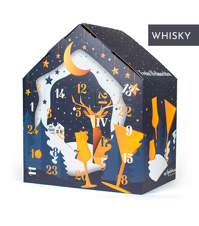 Whisky Adventskalender Premium Selection (40 - 50 % vol, 0,48 Liter) von mySpirits