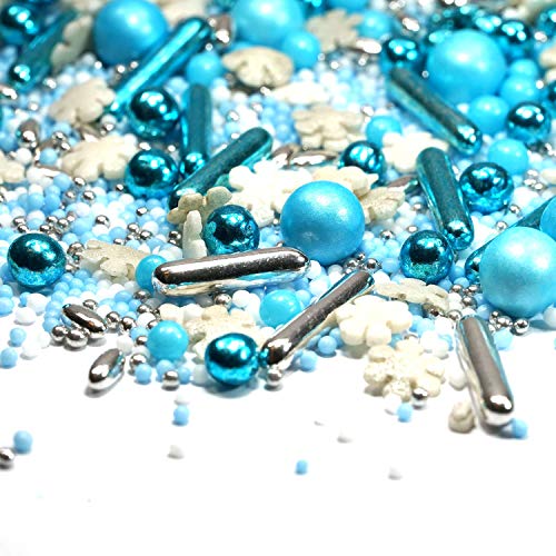 STREUSEL GLÜCK Streusel Eiszauber blau silber Mix 180g bunte Zuckerstreusel Weihnachten Zucker Deko für Plätzchen Torte Kuchen Cupcakes Muffins STREUSEL GLÜCK Streusel Eiszauber blau silber Mix 180g bunte Zuckerstreusel Weihnachten Zucker Deko für Plätzchen Torte Kuchen Cupcakes Muffins von mySprinkles wir streuseln Liebe