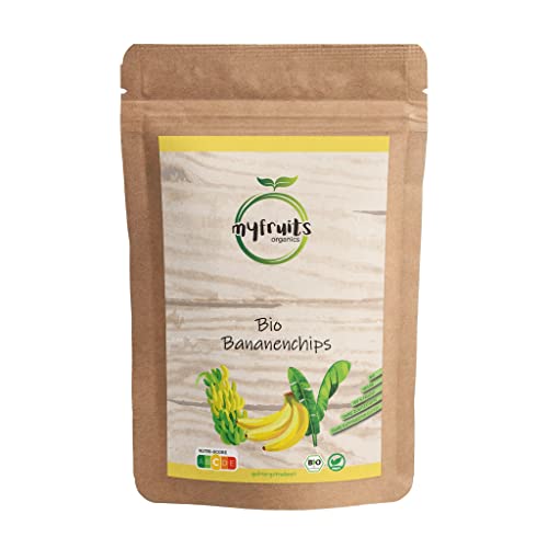 myfruits Bio Bananenchips, gefriergetrocknet, 300g, Fruchtchips, ohne Zusätze, 100% Bananen, für Müsli oder Snack myfruits Bio Bananenchips, gefriergetrocknet, 300g, Fruchtchips, ohne Zusätze, 100% Bananen, für Müsli oder Snack von myfruits