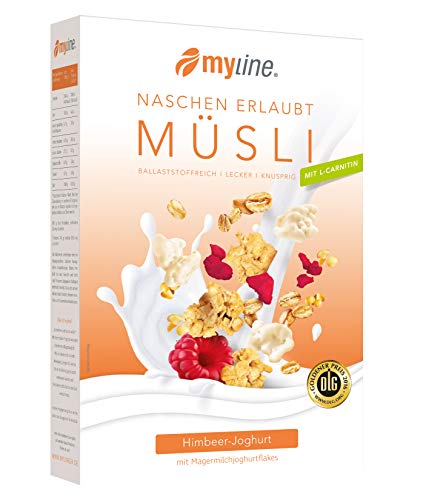 myline Knusper-Müsli "Himbeer-Joghurt" 500g von myline
