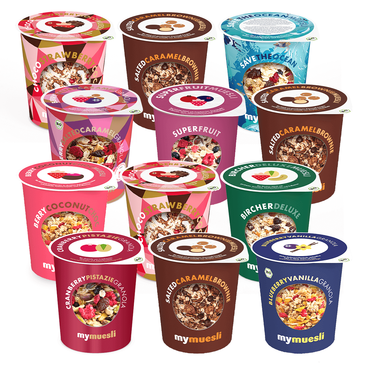 2go Probierpaket 12er 2go Probierpaket 12er von mymuesli