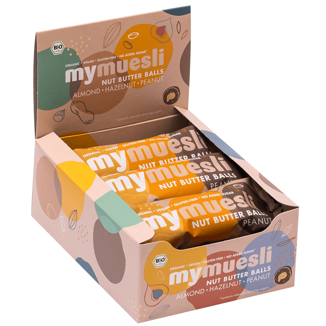 7x3 Nut Butter Balls Erdnuss von mymuesli
