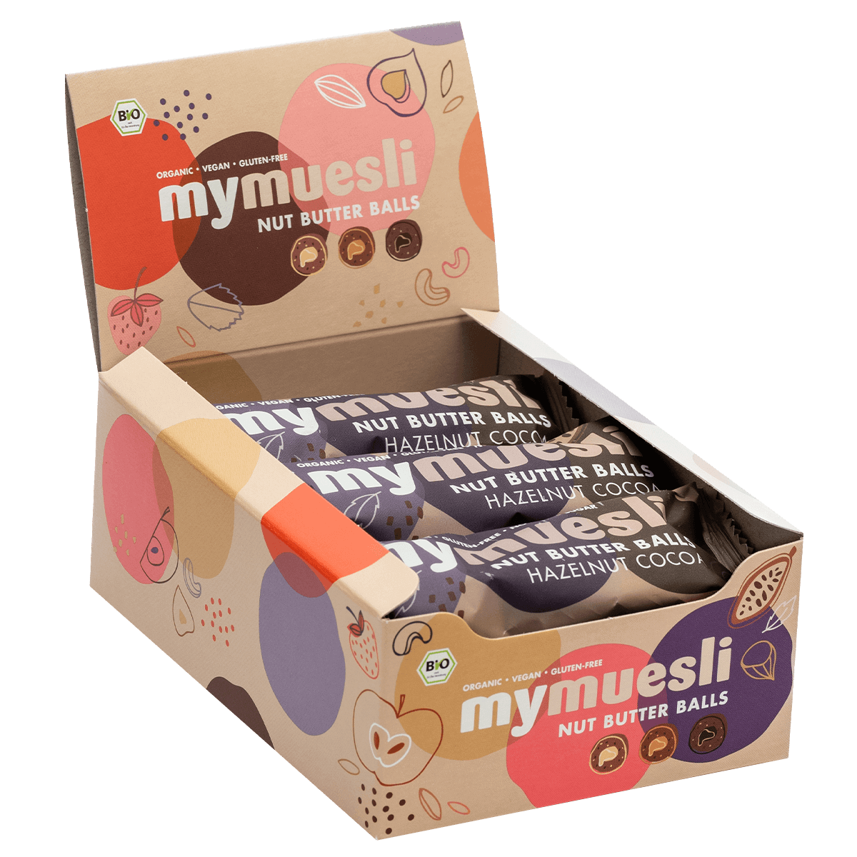 7x3 Nut Butter Balls Hazelnut Cocoa 7x3 Nut Butter Balls Hazelnut Cocoa von mymuesli