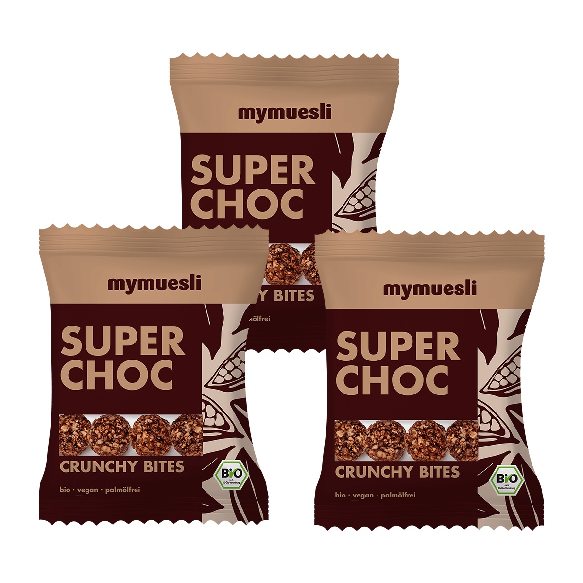 Crunchy Bites Super Choc Crunchy Bites Super Choc von mymuesli
