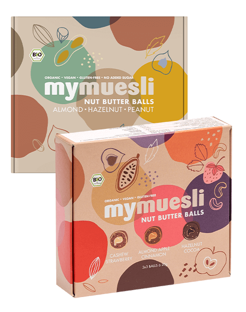 Nut Butter Balls 6x3 Probierpaket Nut Butter Balls 6x3 Probierpaket von mymuesli