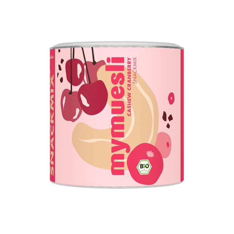 Snackmix Cashew Cranberry von mymuesli