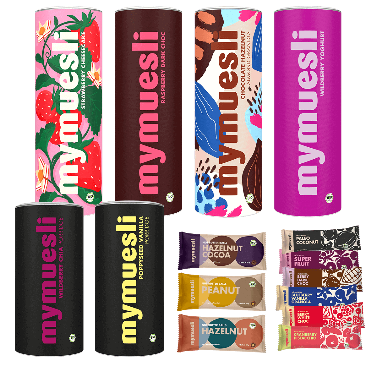 Starter Set Deluxe Paket Starter Set Deluxe Paket von mymuesli