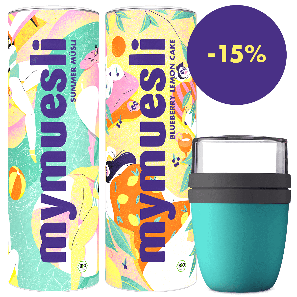 Summer 2Go Paket Mint Summer 2Go Paket Mint von mymuesli