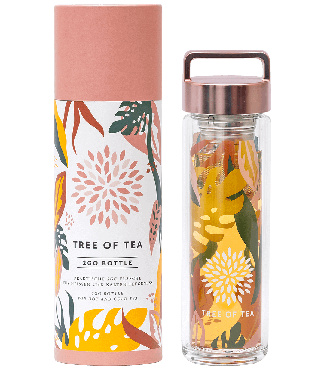 Tree of Tea 2go Bottle Floral Edition Tree of Tea 2go Bottle Floral Edition von mymuesli
