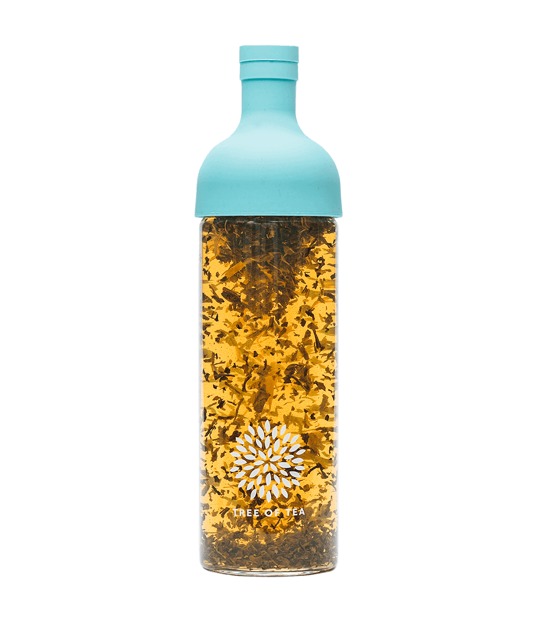 Tree of Tea Cold Brew Bottle mit Filter, türkis Tree of Tea Cold Brew Bottle mit Filter, türkis von mymuesli