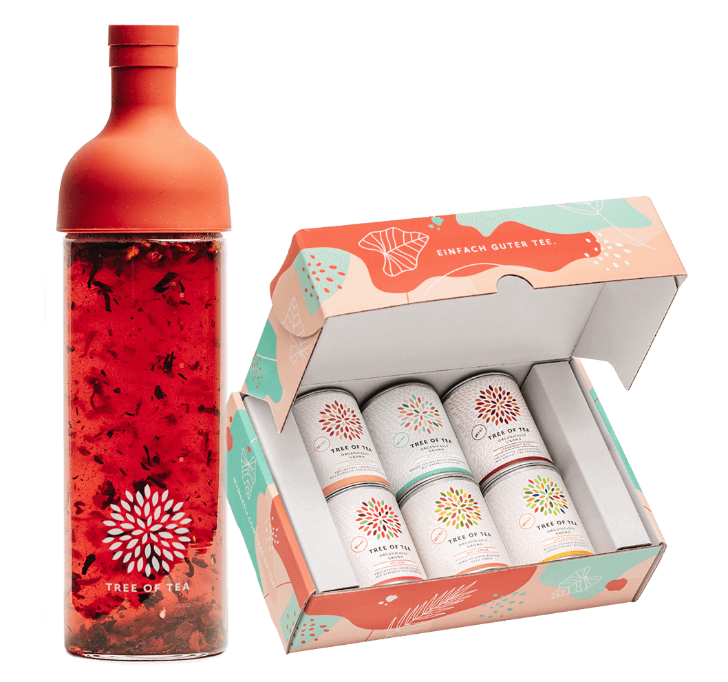 Tree of Tea Ice Tea Deluxe Set, rot Tree of Tea Ice Tea Deluxe Set, rot von mymuesli