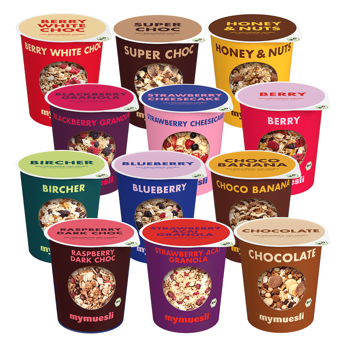 mymuesli2go 12er Probierpaket mymuesli2go 12er Probierpaket von mymuesli