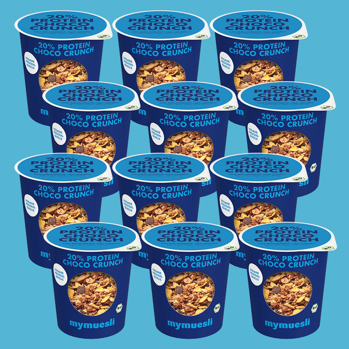 mymuesli2go 20% Protein Choco-Crunch 12er Pack mymuesli2go 20% Protein Choco-Crunch 12er Pack von mymuesli