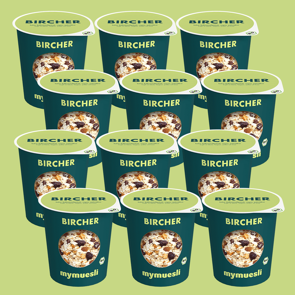 mymuesli2go Bircher 12er Pack mymuesli2go Bircher 12er Pack von mymuesli