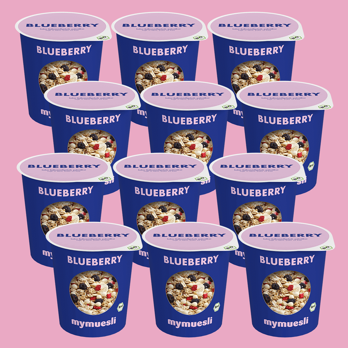 mymuesli2go Blueberry 12er Pack mymuesli2go Blueberry 12er Pack von mymuesli