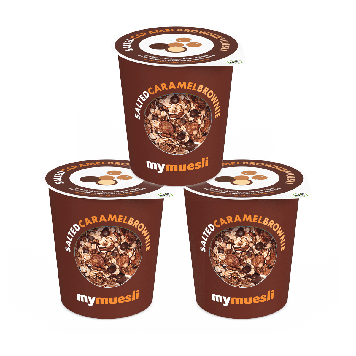 mymuesli2go Salted Caramel Brownie Müsli mymuesli2go Salted Caramel Brownie Müsli von mymuesli