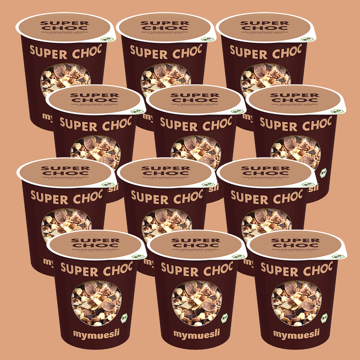 mymuesli2go Super Choc 12er Pack mymuesli2go Super Choc 12er Pack von mymuesli