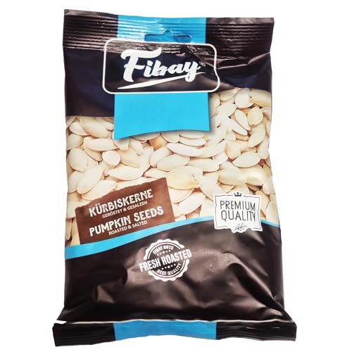 Fibay - Kürbiskerne geröstet und gesalzen | Premium Qualität (1x120g) von mynatura