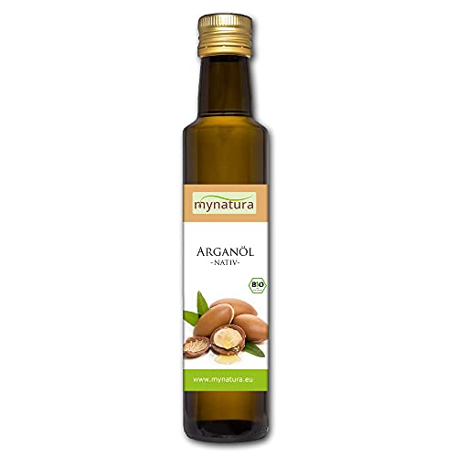 Mynatura Bio-Arganöl kaltgepresst I Speiseöl I Pflege-Öl I Hautpflege I Salatöl I Argan I Essentielle Fettsäuren (1 x 250ml) von mynatura