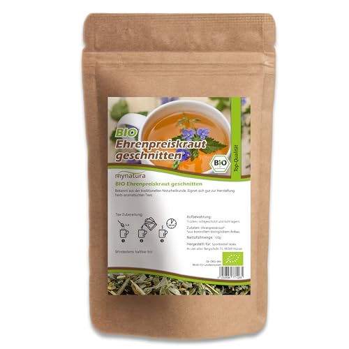 Mynatura Ehrenpreiskraut, Bio geschnitten, für aromatische Erlebnisse und Wellness, Aromatische Kräuter für Tee, Räuchern und mehr 1000g Mynatura Ehrenpreiskraut, Bio geschnitten, für aromatische Erlebnisse und Wellness, Aromatische Kräuter für Tee, Räuchern und mehr 1000g von mynatura