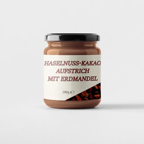 Mynatura Haselnuss Kakao Aufstrich mit Erdmandeln | Cremiger Brotaufstrich | Mit Sheabutter | Vegane Creme | Gemahlene Datten | Nussaufstrich | Im Glas 280g Mynatura Haselnuss Kakao Aufstrich mit Erdmandeln | Cremiger Brotaufstrich | Mit Sheabutter | Vegane Creme | Gemahlene Datten | Nussaufstrich | Im Glas 280g von mynatura
