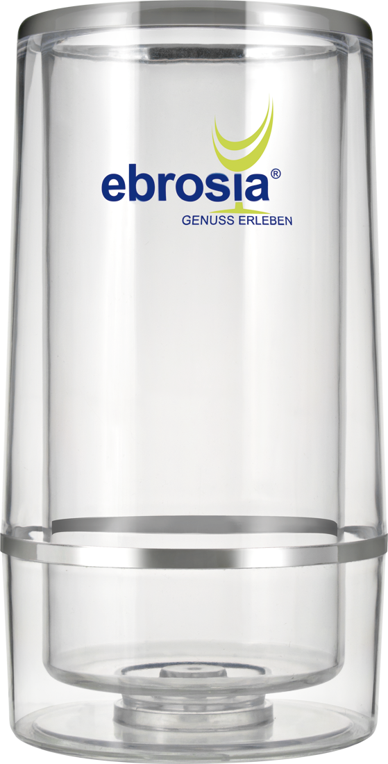 ebrosia-Weinkühler in Verpackung von ebrosia