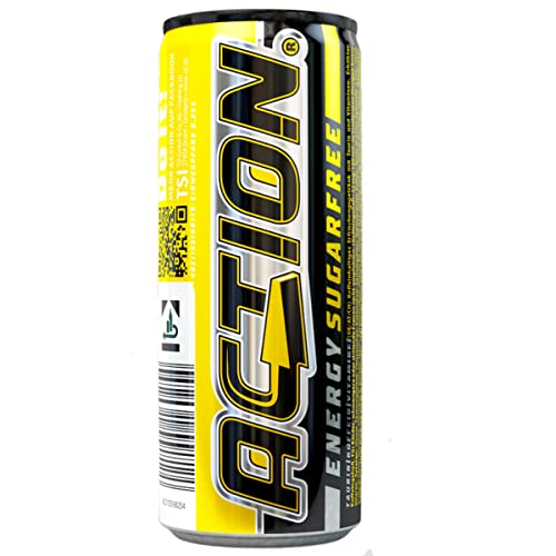 Action Energy Drink Sugarfree Dose mit Koffein und Taurin 250ml von n.v.