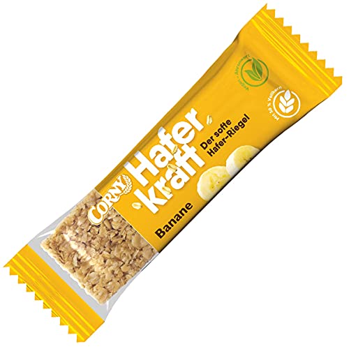 Corny Müsliriegel Haferkraft Riegel Banane Vollkorn Vegan 65g von n.v.