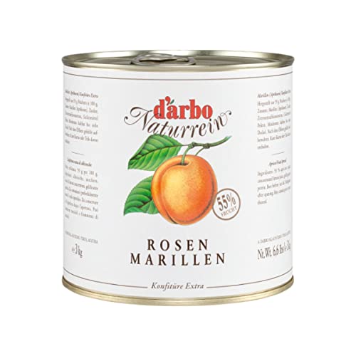 Darbo Naturrein Rosen Marillen Aprikose Konfitüre extra 3000g Darbo Naturrein Rosen Marillen Aprikose Konfitüre extra 3000g von n.v.