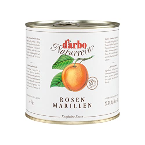 Darbo Naturrein Rosen Marillen Aprikose Konfitüre extra 3000g von n.v.