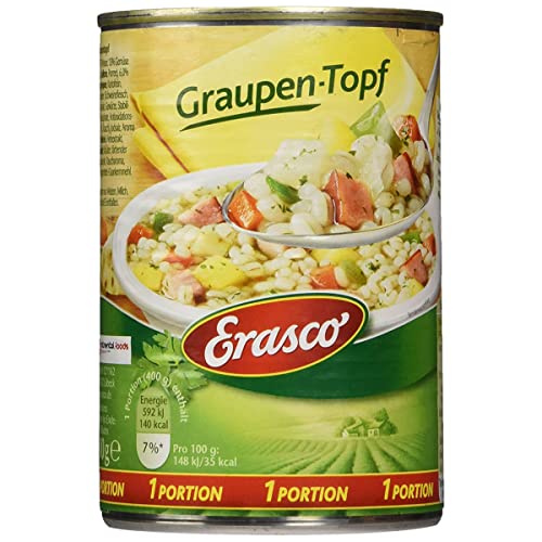 Erasco Graupentopf mit viel Graupen und frischem Gemüse 400g Erasco Graupentopf mit viel Graupen und frischem Gemüse 400g von n.v.