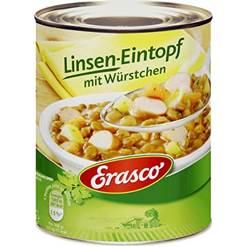 Erasco Linseneintopf mit Würstchen für die ganze Familie 800g von n.v.