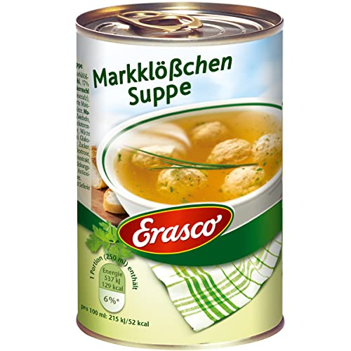 Erasco Markklößchen Suppe kräftig fein mit Schnittlauch 390ml von n.v.