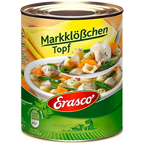 Erasco Markklößchen Topf mit viel leckerem Gartengemüse 800g Erasco Markklößchen Topf mit viel leckerem Gartengemüse 800g von n.v.