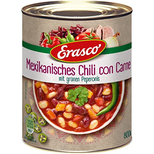 Erasco Mexikanisches Chili con Carne mit grüner Peperoni 800g von n.v.