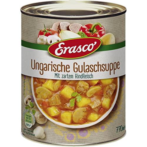 Erasco Ungarische Gulaschsuppe Eintopf mit Rindfleisch 770ml von n.v.