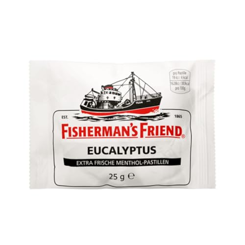 Fishermans Friend Eucalyptus Menthol Pastillen mit Zucker 25g von n.v.