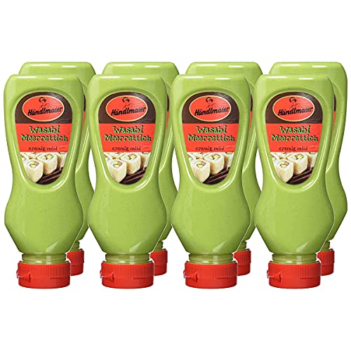 Händlmaier Wasabi Meerrettich cremig mild Squeezeflasche 225ml 8er Pack Händlmaier Wasabi Meerrettich cremig mild Squeezeflasche 225ml 8er Pack von n.v.