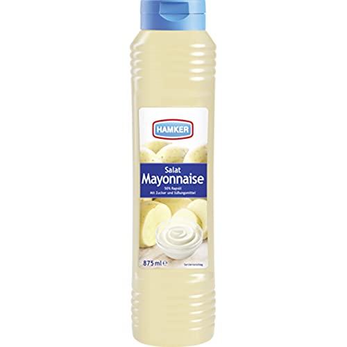 Hamker Salat Mayonnaise cremig fein würzig mit Rapsöl 875 ml von n.v.