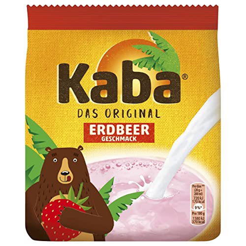 Kaba das Original Getränkepulver Sorte Erdbeere Nachfüllpack 400g von n.v.