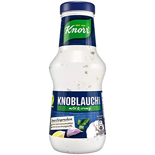Knorr Knoblauch Sauce mild cremig perfekt zu gegrilltem 250ml von n.v.