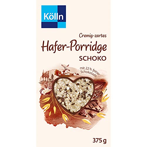Kölln Cremig zartes Hafer Porridge Schoko mit feiner Schkolade 375g von n.v.