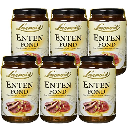 Lacroix Enten Fond feine Grundlage für Suppen uns Saucen 400ml 6er Pack Lacroix Enten Fond feine Grundlage für Suppen uns Saucen 400ml 6er Pack von n.v.