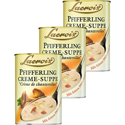 Lacroix Pfifferling Creme Suppe mit feinen Pfifferlingen 400ml 3er Pack von n.v.