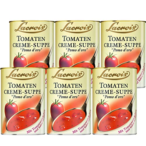 Lacroix Tomaten Cremesuppe fruchtig tomatig tafelfertig 400ml 6er Pack Lacroix Tomaten Cremesuppe fruchtig tomatig tafelfertig 400ml 6er Pack von n.v.